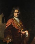 Giovanni Camillo Sagrestani Portrait eines Herren im Hausmantel oil painting reproduction